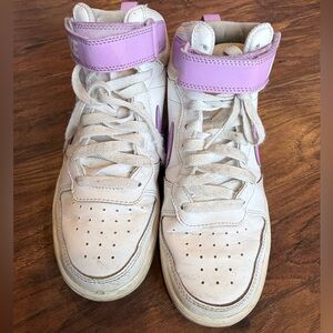 Nike Kids Sneakers White and Lavender